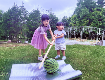 スイカ割りのイメージ